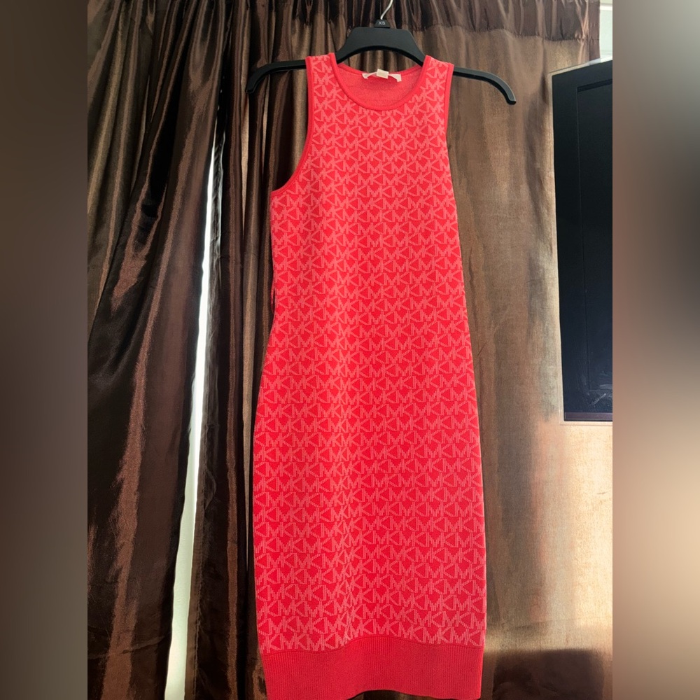 Coral MK dress